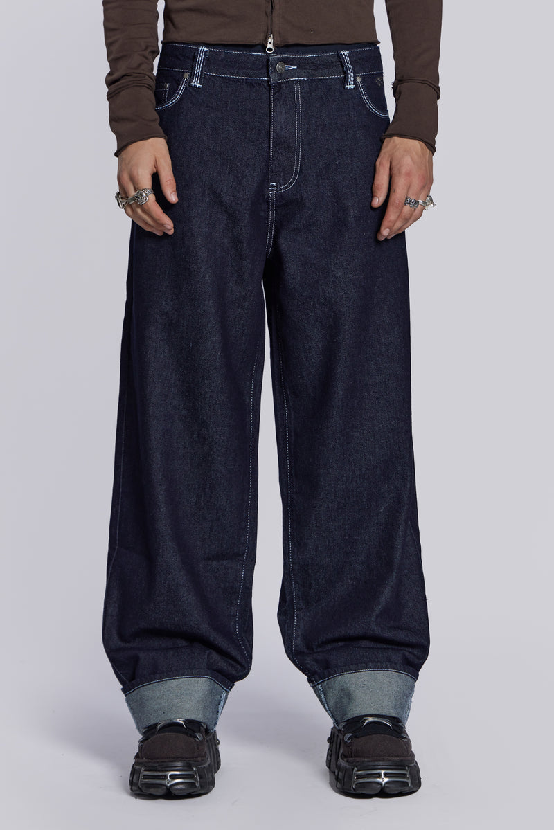 Buy Highlander Blue Loose Fit Stretchable Jeans for Men Online at Rs.629 -  Ketch