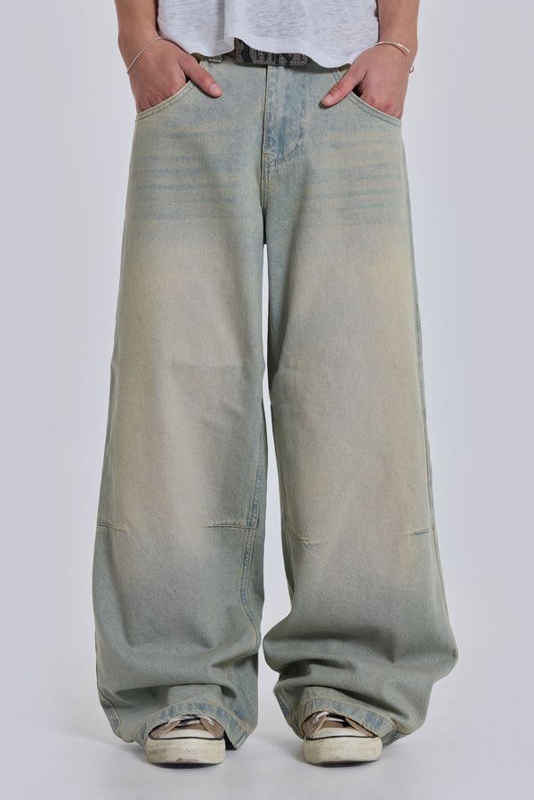 Light Wash Colossus Fit Jeans