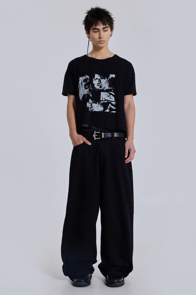 Gun Girl Cropped T-Shirt