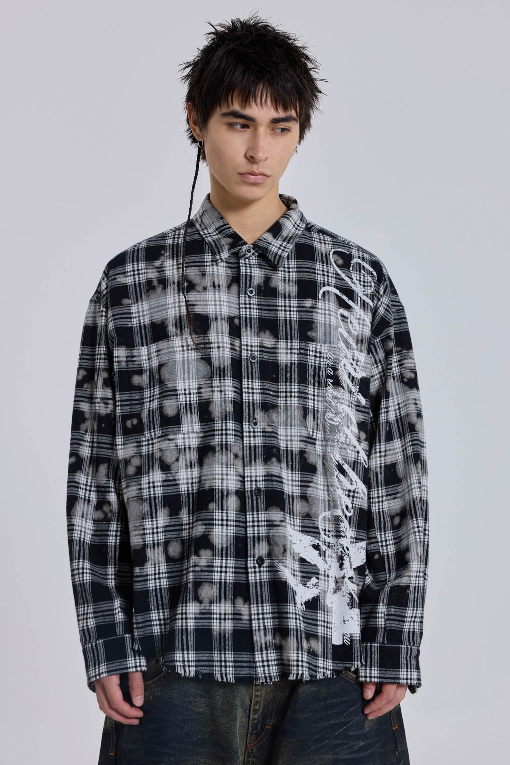 Spirit Checked Flannel Shirt | Jaded London | Clothing