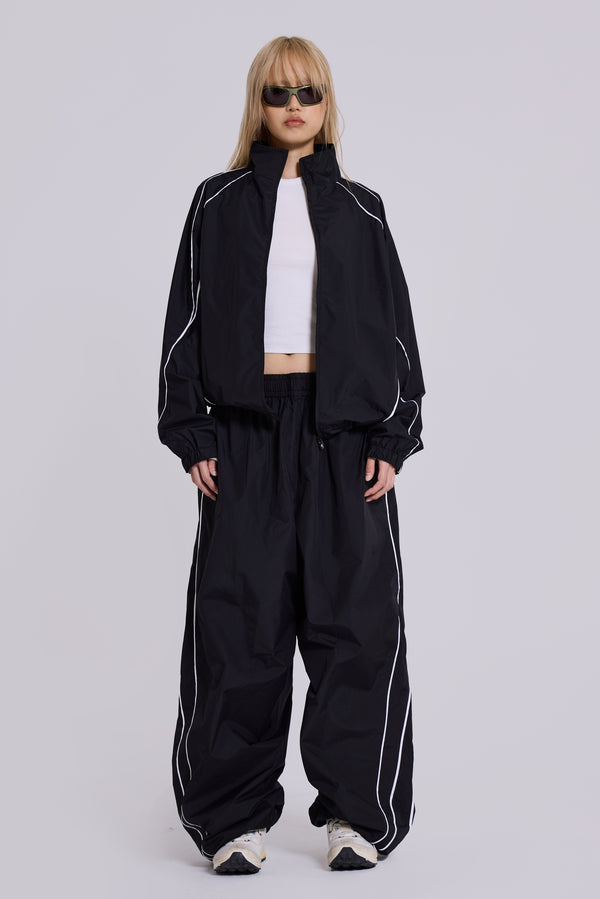 【Jaded London】Black Vapor Tracksuit Vapor Tracksuit Top | Jaded London | Clothing