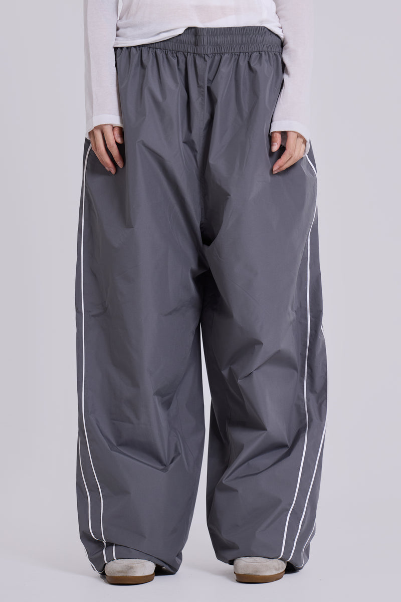 Grey Vapor Tracksuit Bottoms