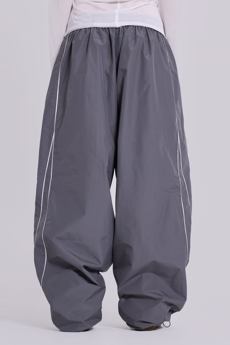 Grey Vapor Tracksuit Bottoms