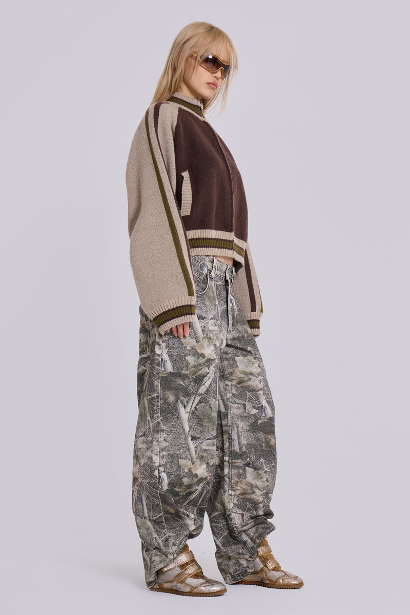 Woodland Camo Colossus Baggy Jeans