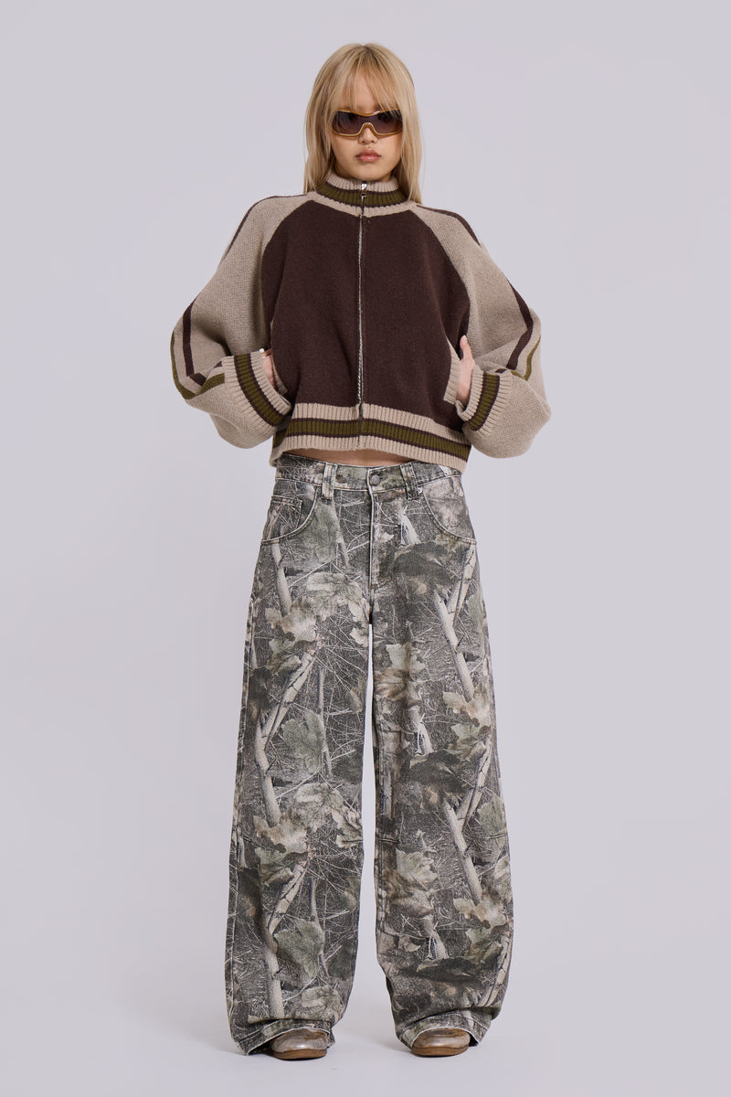 Woodland Camo Colossus Baggy Jeans