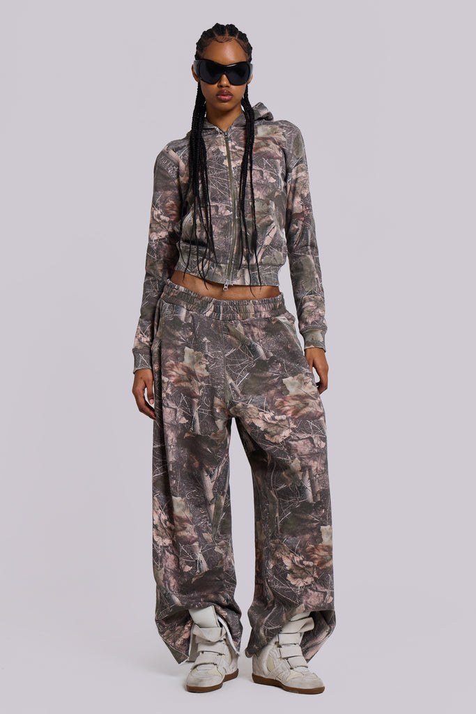 Woodland Camo Baggy Monster Joggers