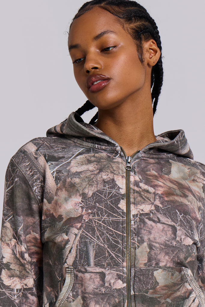 Woodland Camo Mini Monster Hoodie