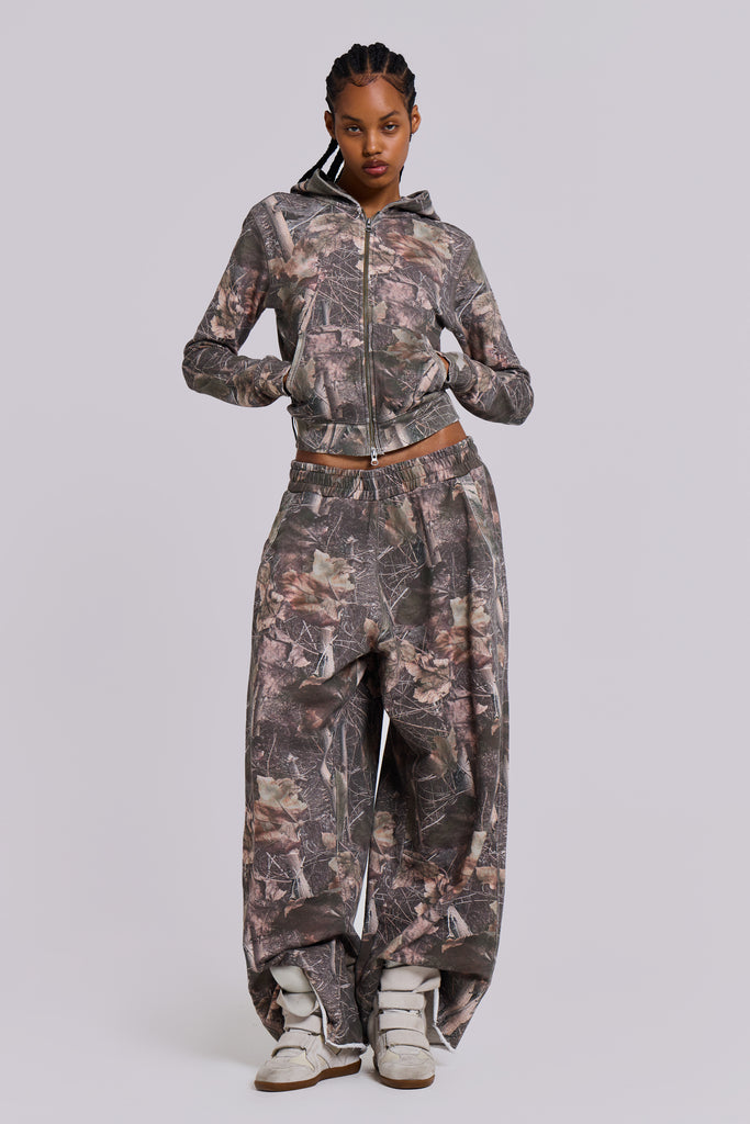 Woodland Camo Baggy Monster Joggers