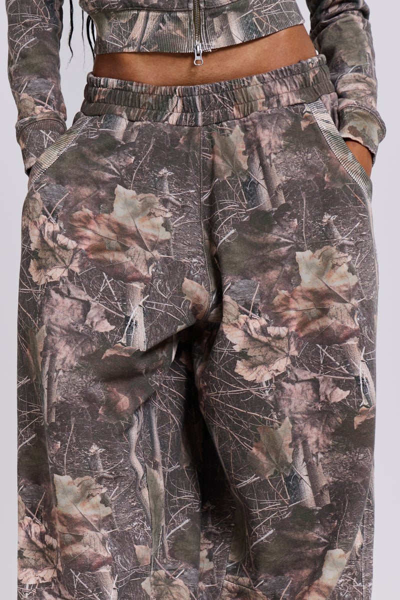 Woodland Camo Baggy Monster Joggers