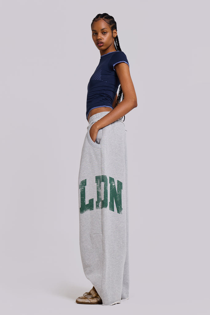 LDN Print Grey Marl Monster Joggers women