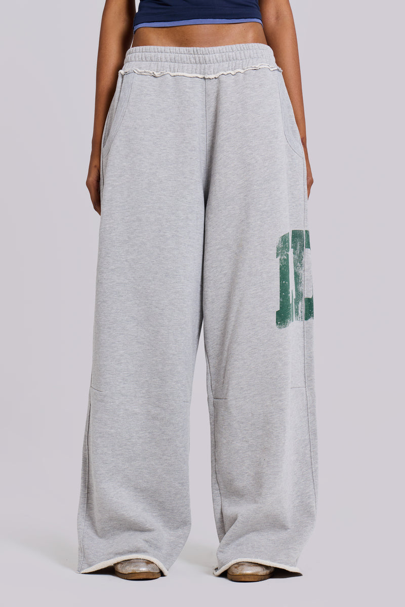 LDN Print Grey Marl Monster Joggers women