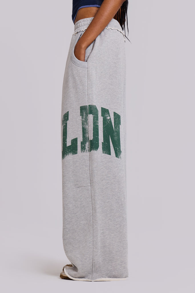 LDN Print Grey Marl Monster Joggers women