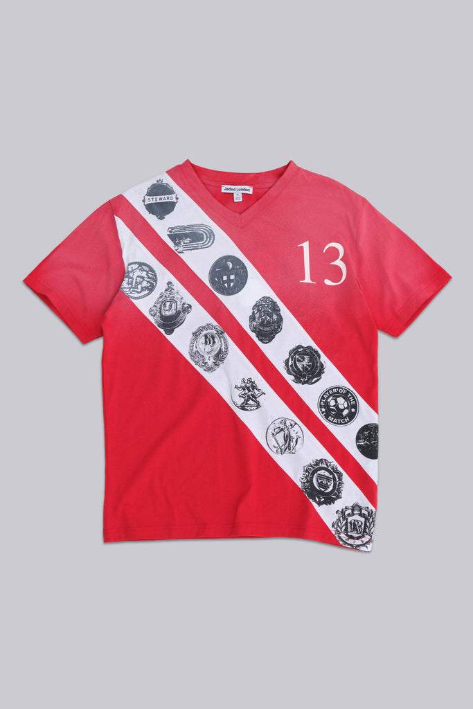 Crest V-Neck T-Shirt | Jaded London | Clothing