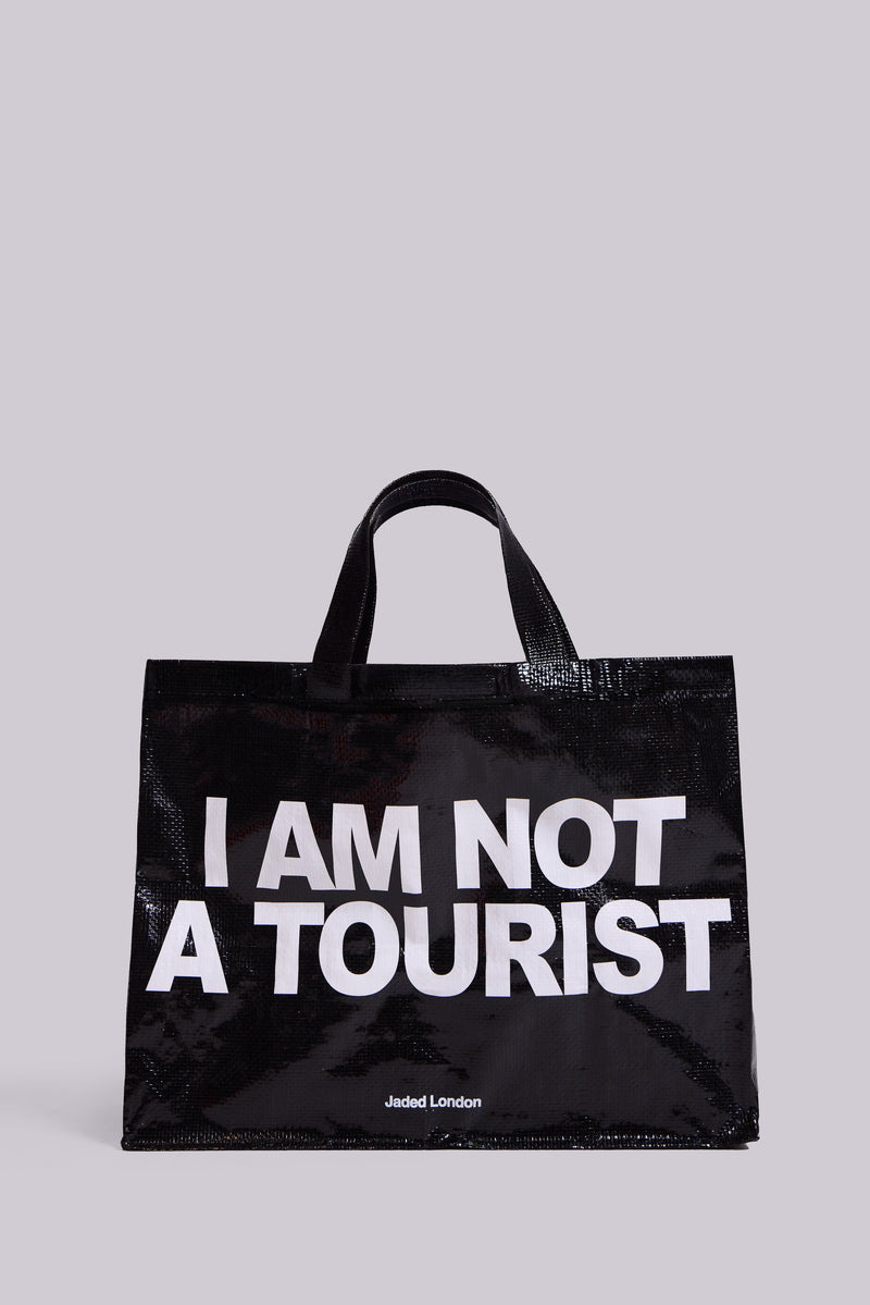 I Am Not A Tourist Shopper Bag