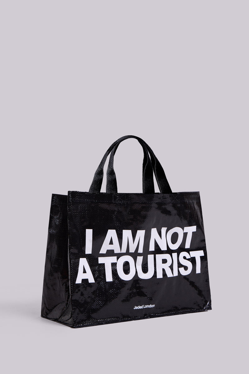 I Am Not A Tourist Shopper Bag