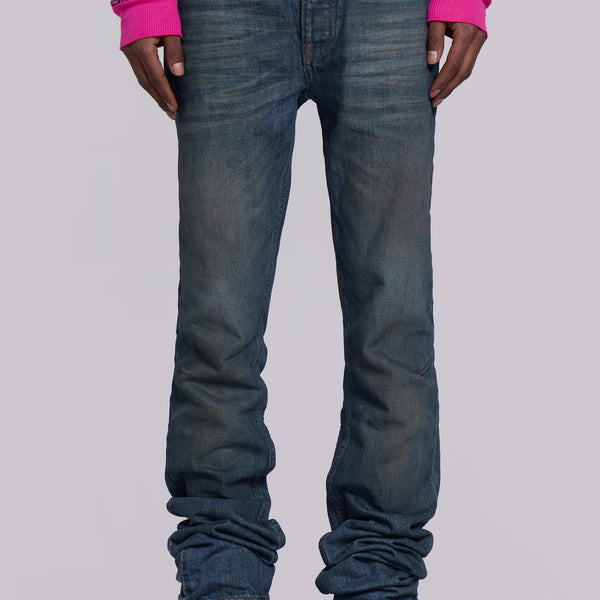 Dirty Wash Drain Jeans | Jaded London | Clothing