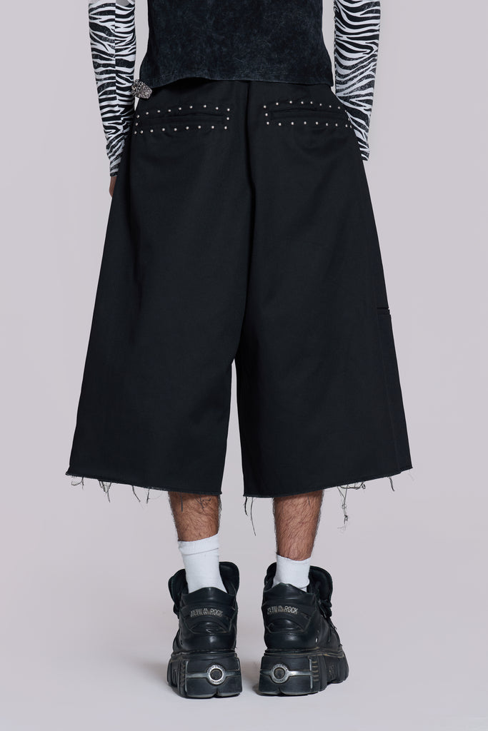 Studded Black Goliath Shorts