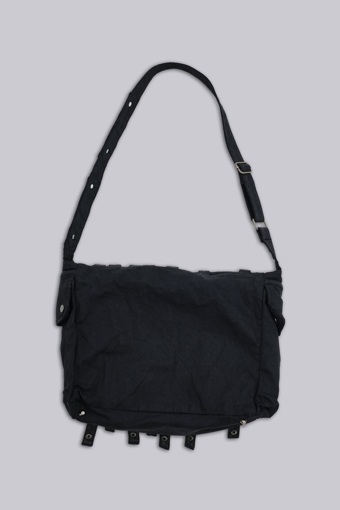 Drummer Coated Denim Satchel Bag | Jaded London | Clothing