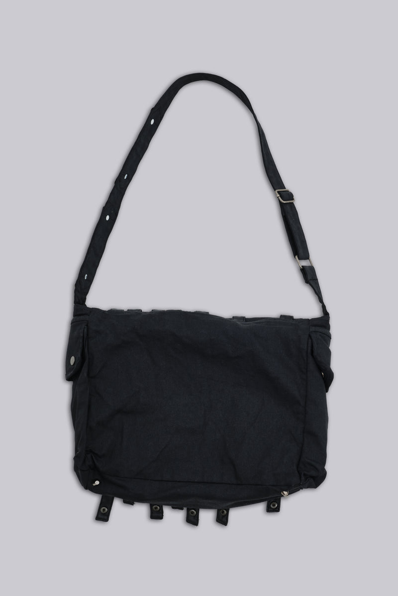 Drummer Coated Denim Satchel Bag | Jaded London | Clothing