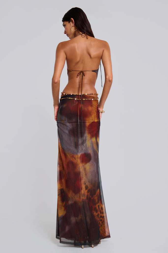 Vida in Whiskey Maxi Dress | Jaded London | Clothing Vida in Whiskey Maxi Dress | Jaded London | Clothing