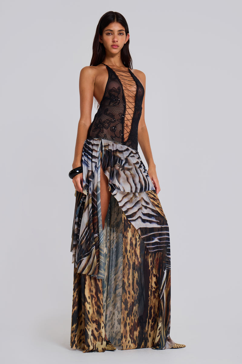 Sade Embellished Maxi Dress