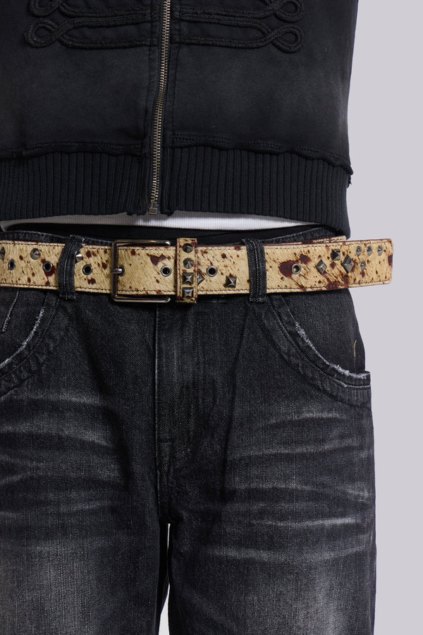 Rodeo Cow 100% Leather Belt