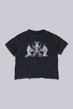 Rock Revival Distressed National Cropped T-Shirt – view 1