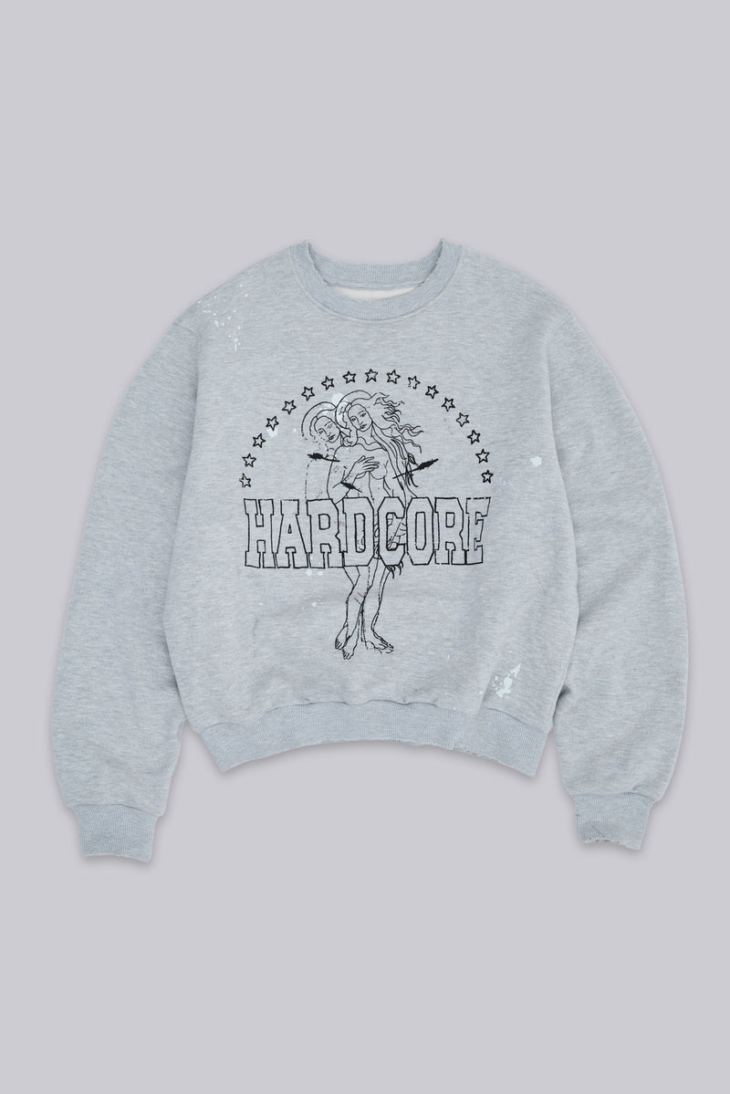 Hardcore Crew Neck Sweatshirt | Jaded London | Clothing