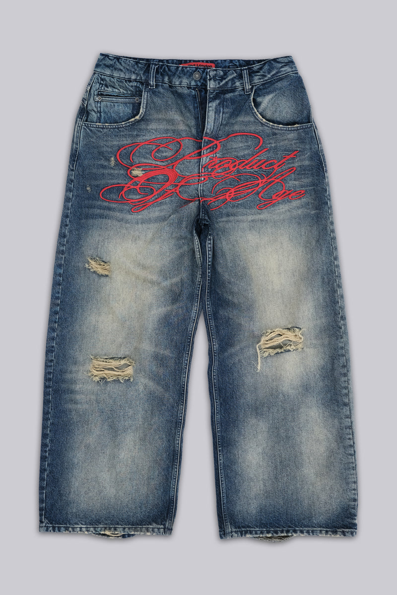 P.O.A Cinch XL Colossus Jeans | Jaded London | Clothing