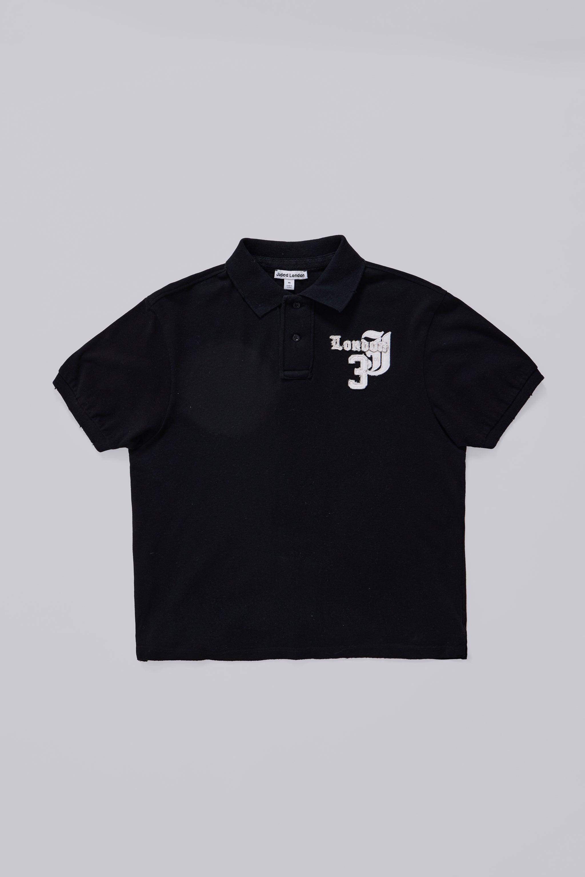 Black Frat Polo