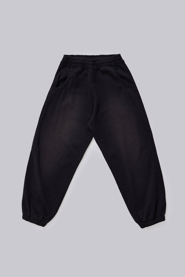 Black Cuffed Monster Joggers