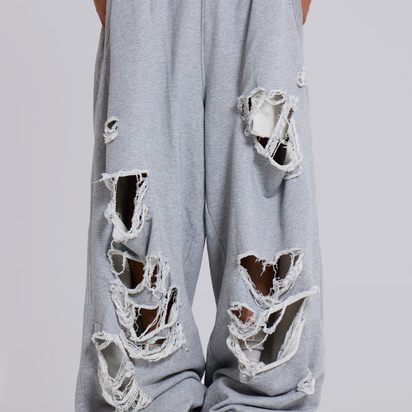 Distressed jogging suit online