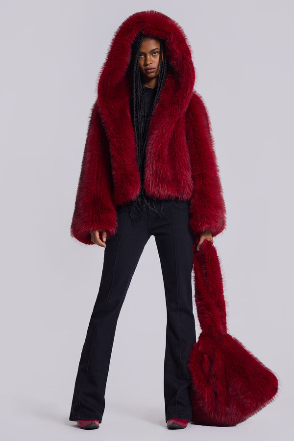 Mara Oversized Faux Fur Bag