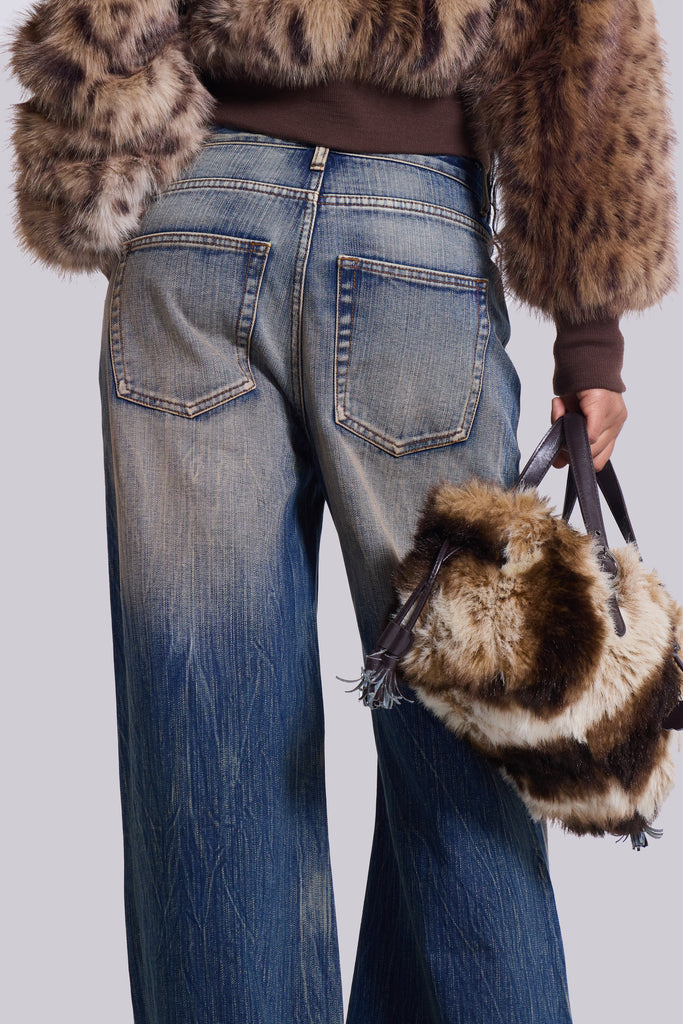 Vortex Baggy Flared Jeans | Jaded London