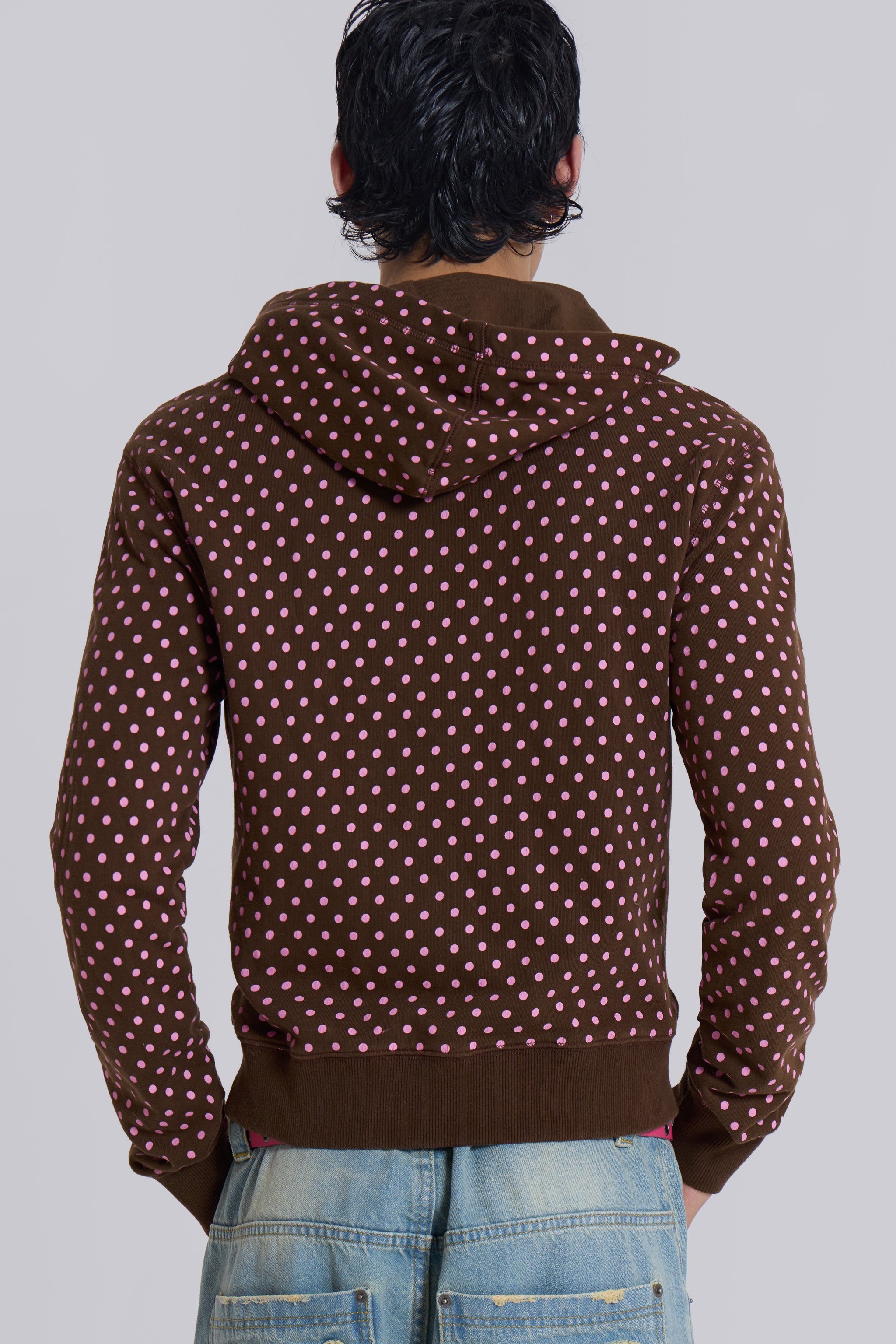 Polka Dot Mini Monster Hoodie