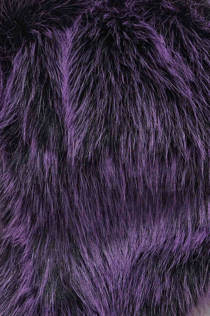 Violet Faux Fur Trapper Hat