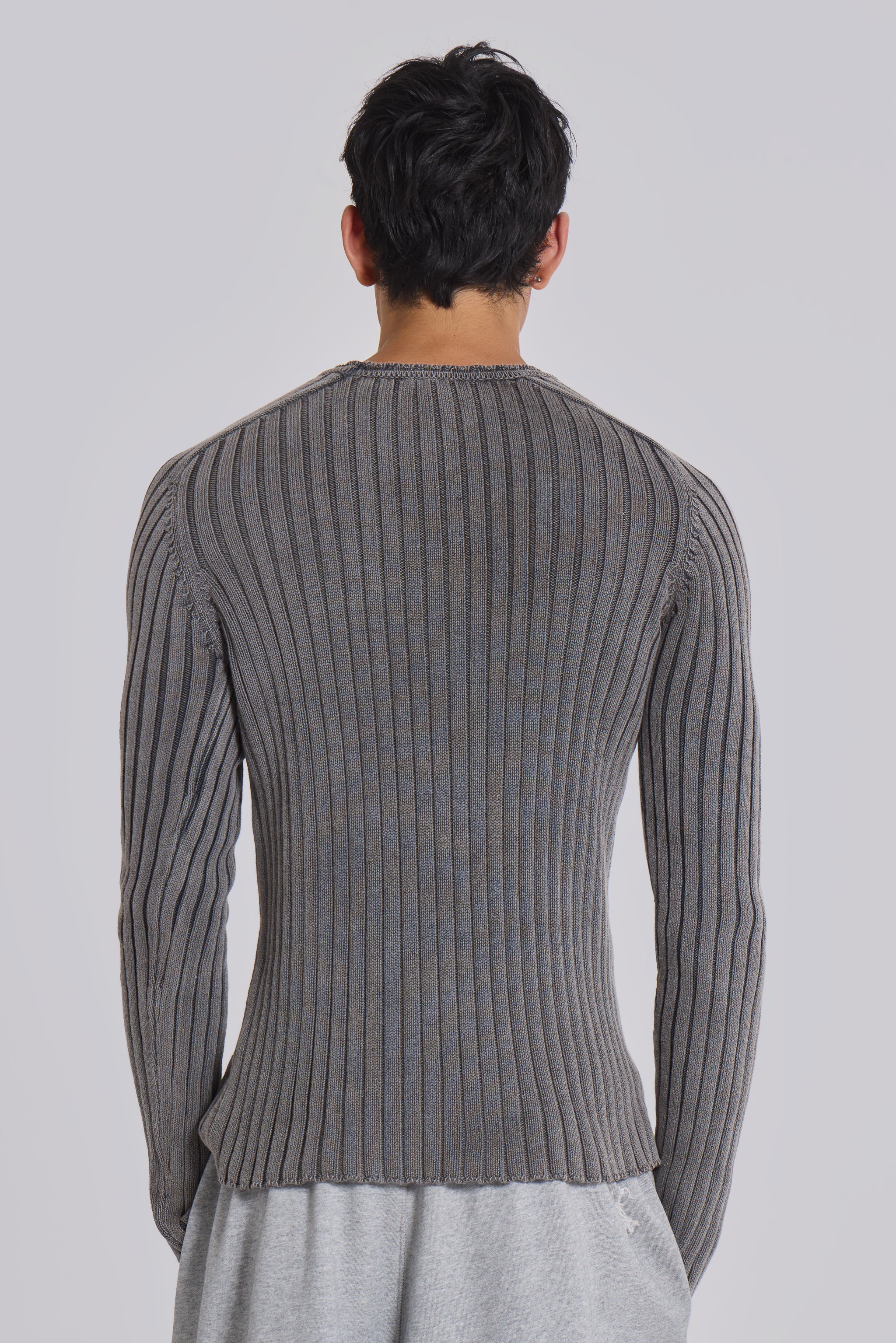 Washed Black Vault Knit