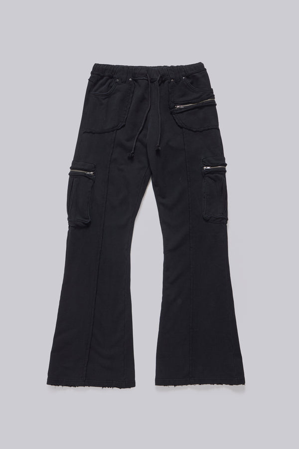 Black Shift Cargo Joggers