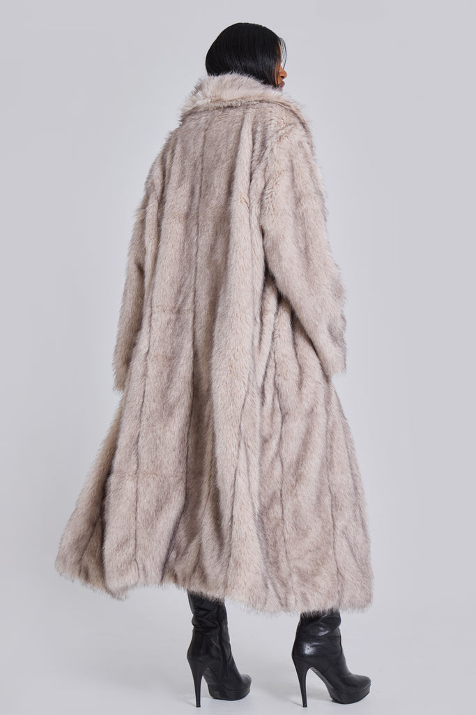 Alaska Faux Fur Coat