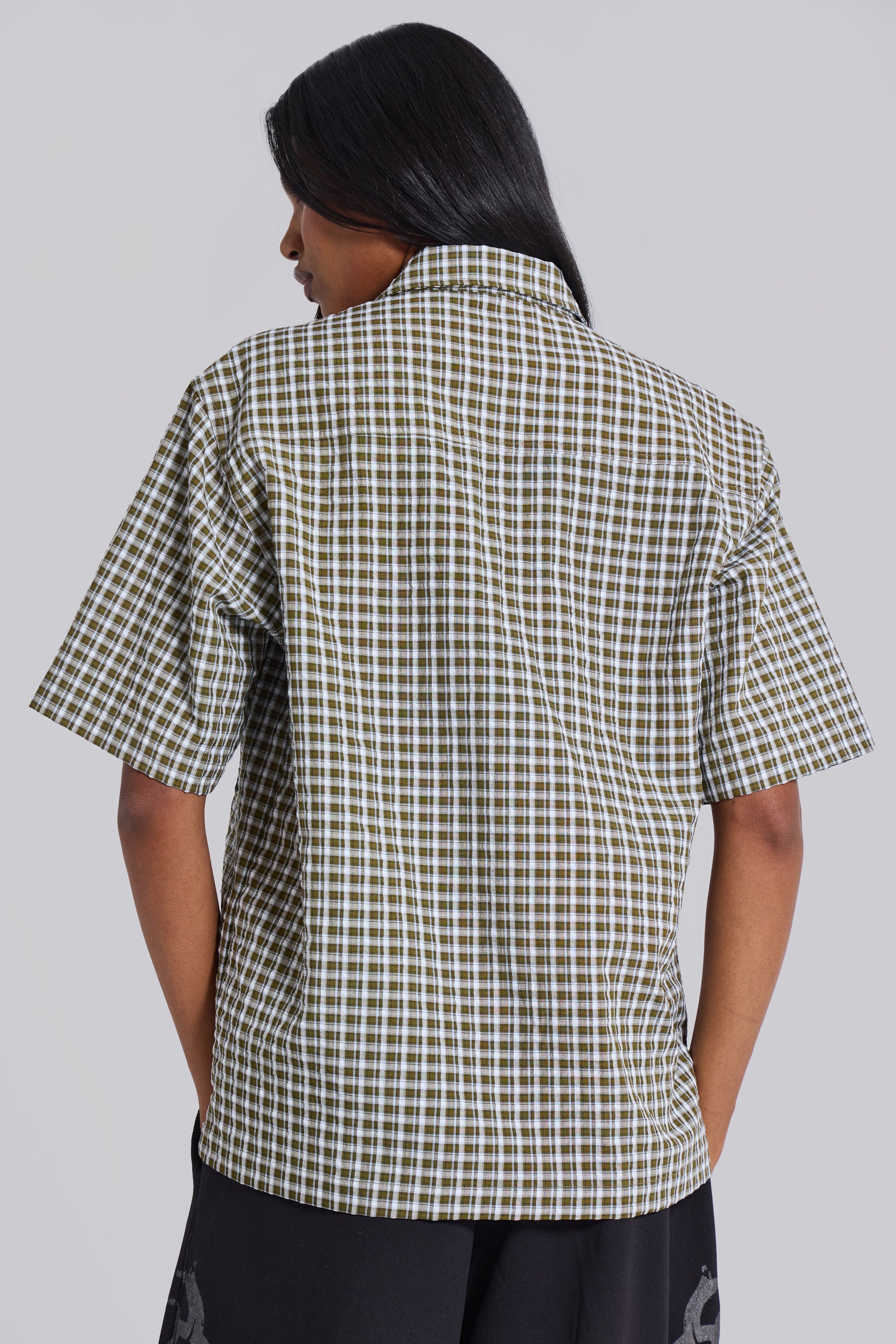 Wasted Check Shirt