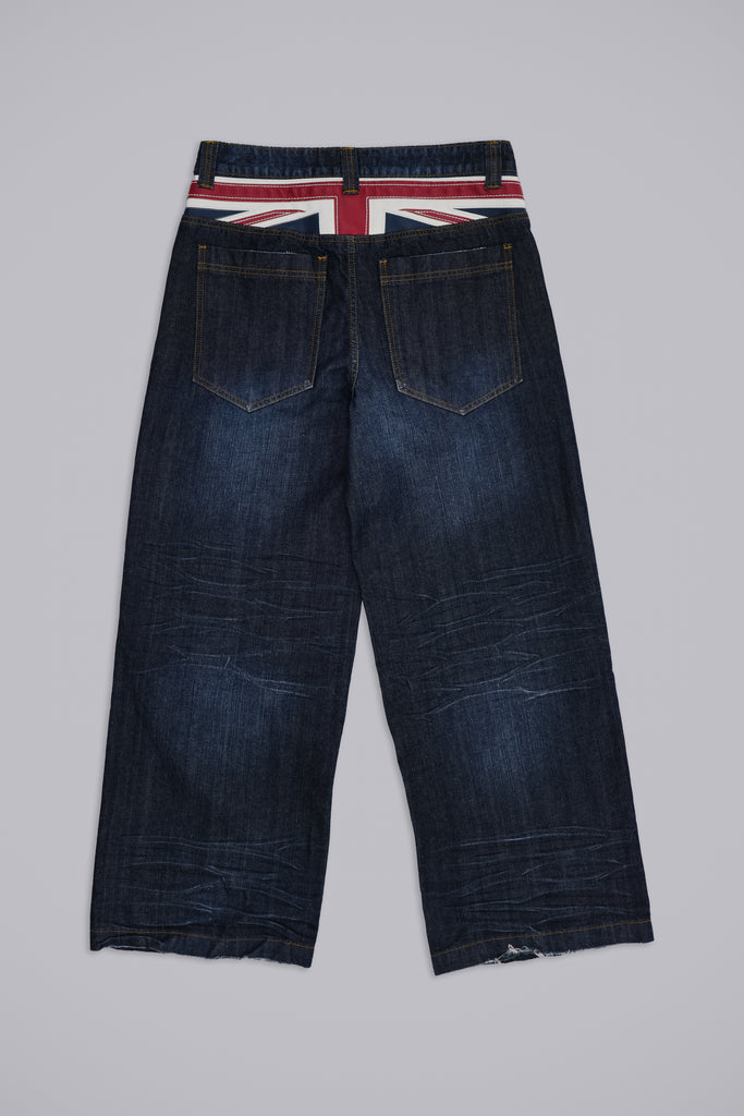 Union Jack Indigo Colossus Jeans