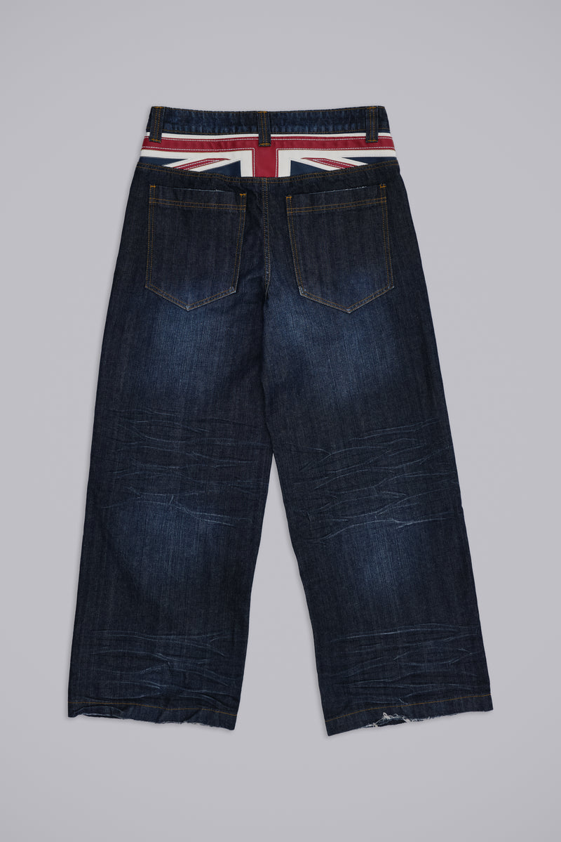 Union Jack Indigo Colossus Jeans