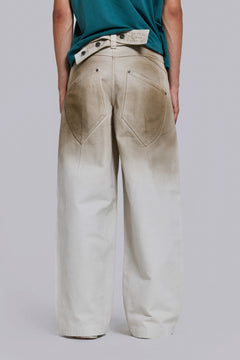 Dirty Canvas Colossus Jeans - W28 / Cream