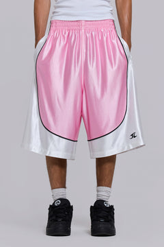 Court Pink Basketball Shorts – view 1
