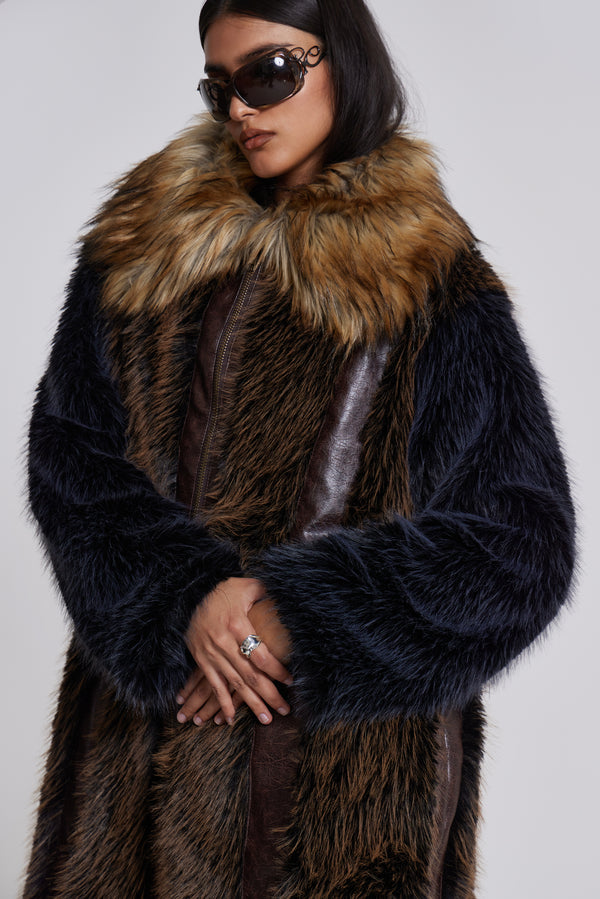 Shop JADED LONDON 2023-24FW Faux Fur Street Style Jackets by kazitJP