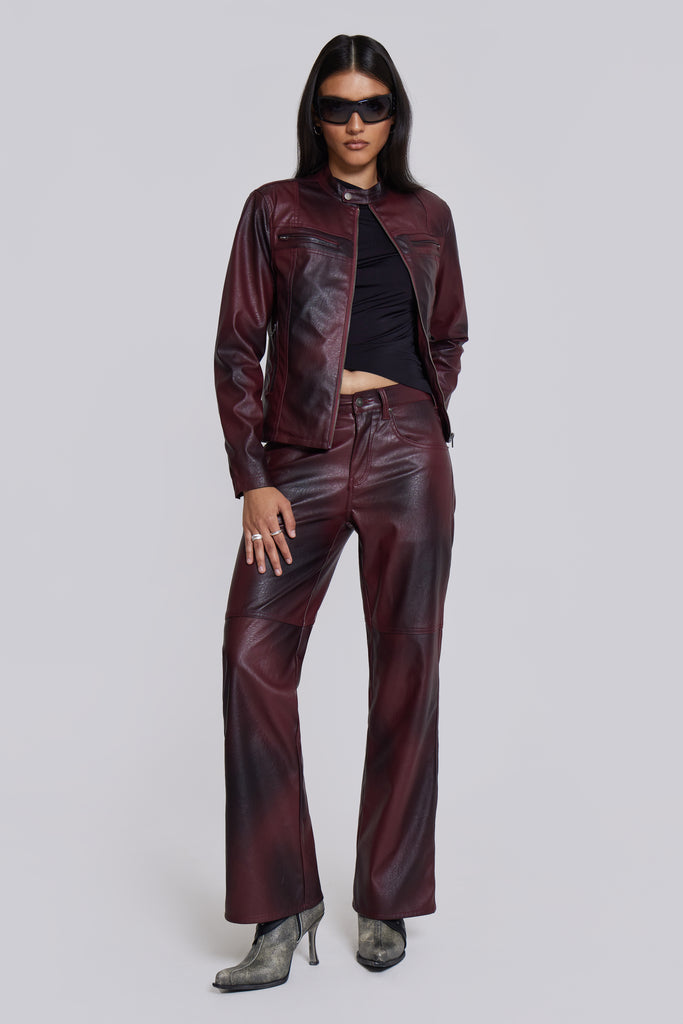 Onlsmooth Hw But Faux Leather PNT, zwart, XL / 32L Onlsmooth Hw But Faux Leather PNT, zwart, XL / 32L