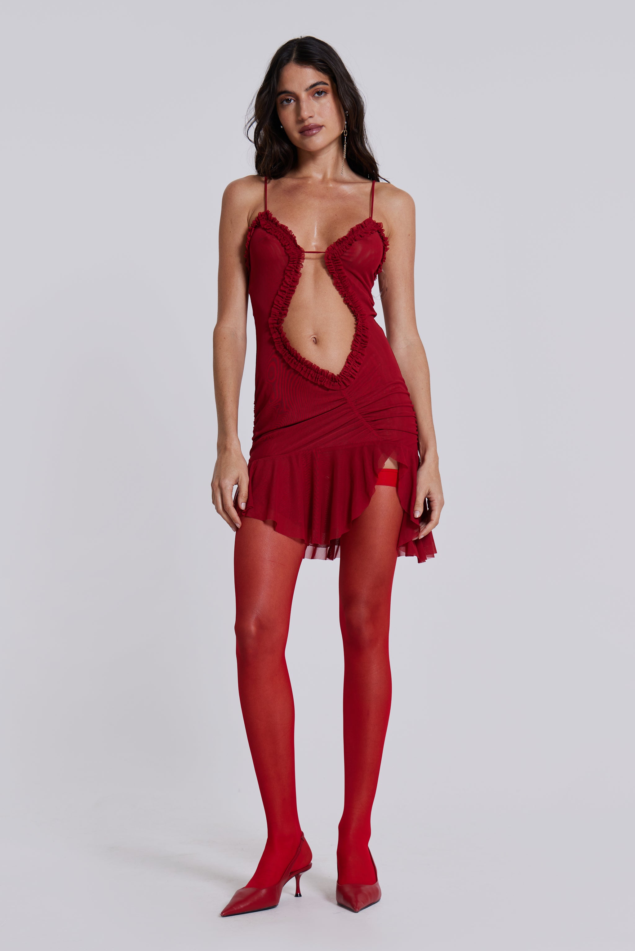 Scarlett Red Mini Fatale Dress