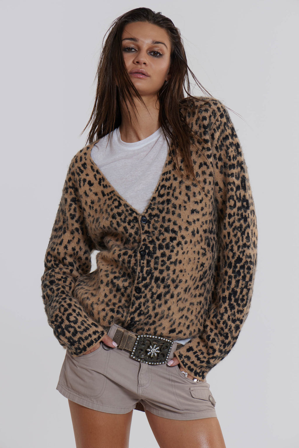 Ladies Cardigan New Look Animal Print Cardigan JADED LONDON Chuck