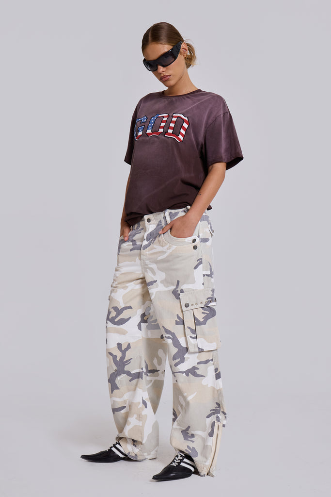 Trooper Snow Camo Cargo Pant