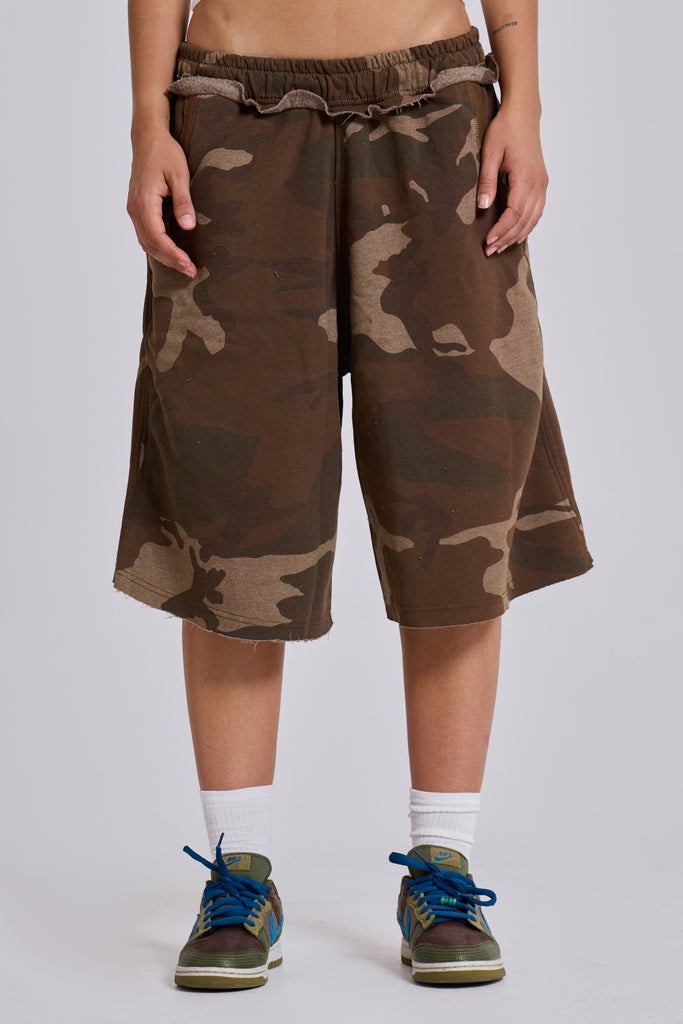 Camo Monster Jogger Shorts